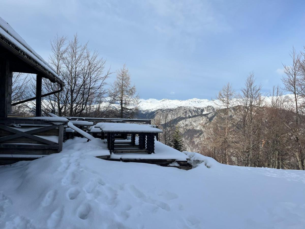 Chalet Burja At Vogel Mountain - Cable Car Access Or Hiking - Not Reachable With Car Bohinj Ngoại thất bức ảnh